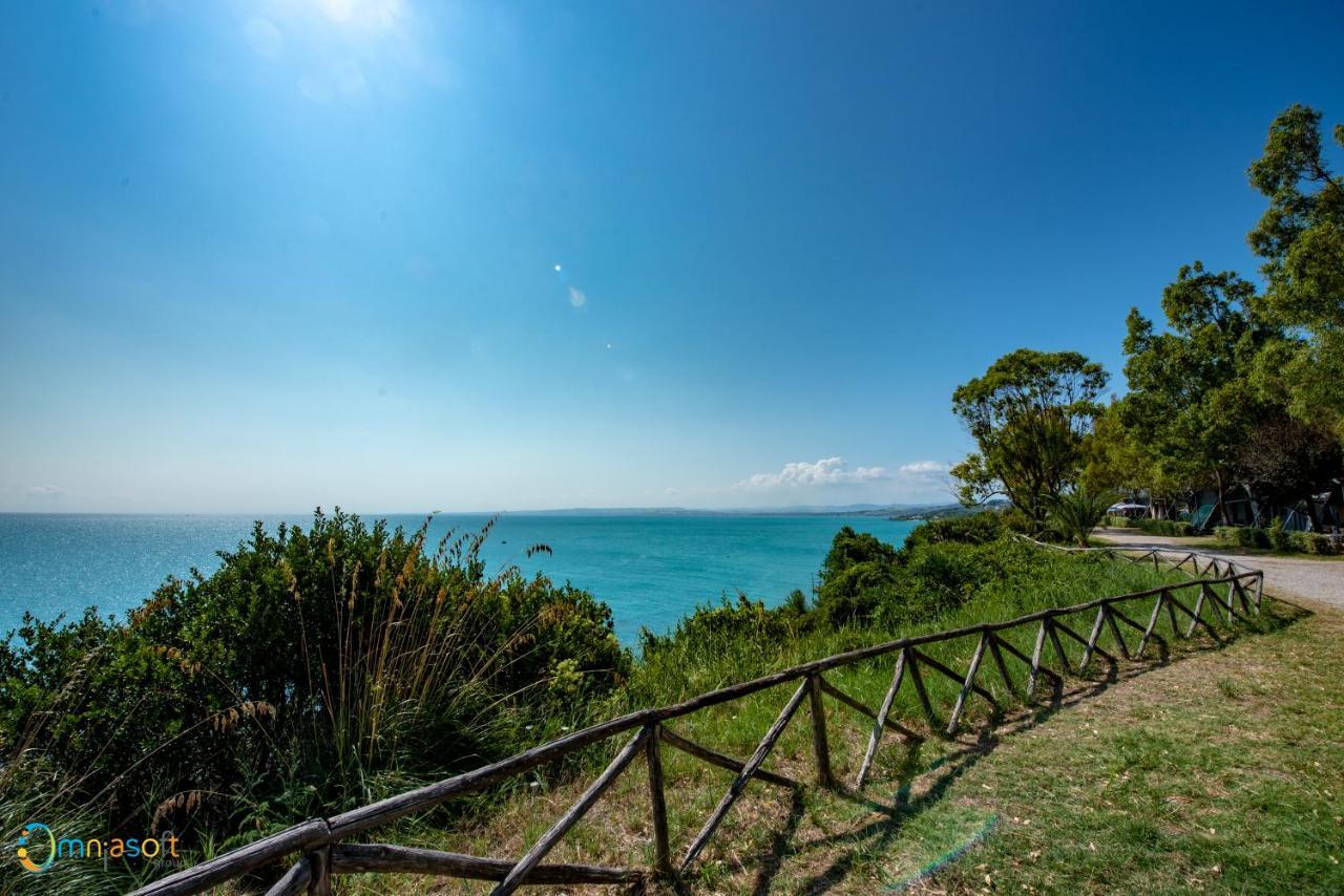 Grotta Del Saraceno Aparthotel Vasto Buitenkant foto